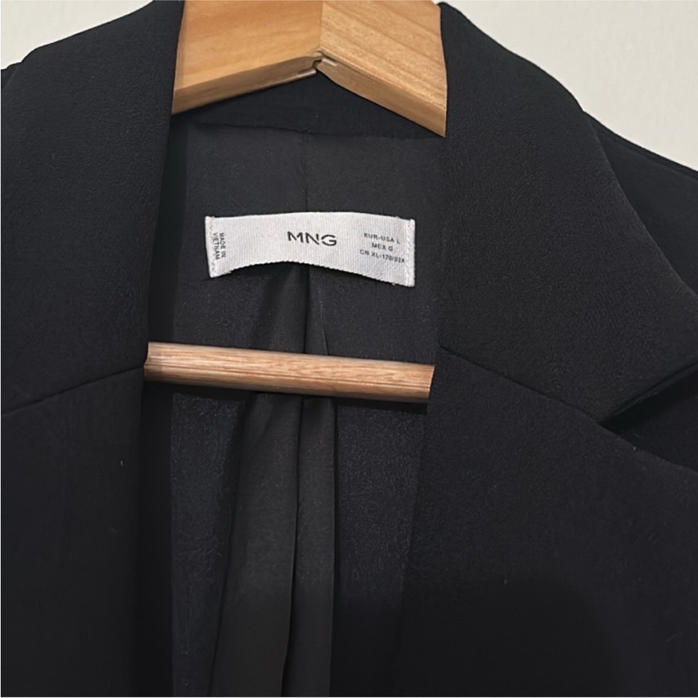 Mango Button-Front Blazer - Picture 4 of 5